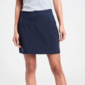 Athleta Blue Mini Sport Athletic Skirt Skort 2
